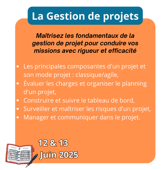 Formation La Gestion de projets chez Formadexp Les 12 et 13 Juin 2025 au Havre Formation La Gestion de projets chez Formadexp Les 12 et 13 Juin 2025 au Havre
